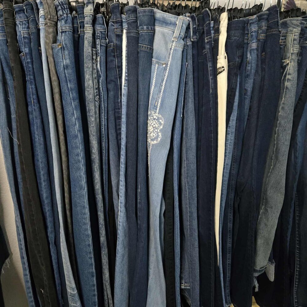 Monday, July 14th Unlisted LIVE denim jean show!